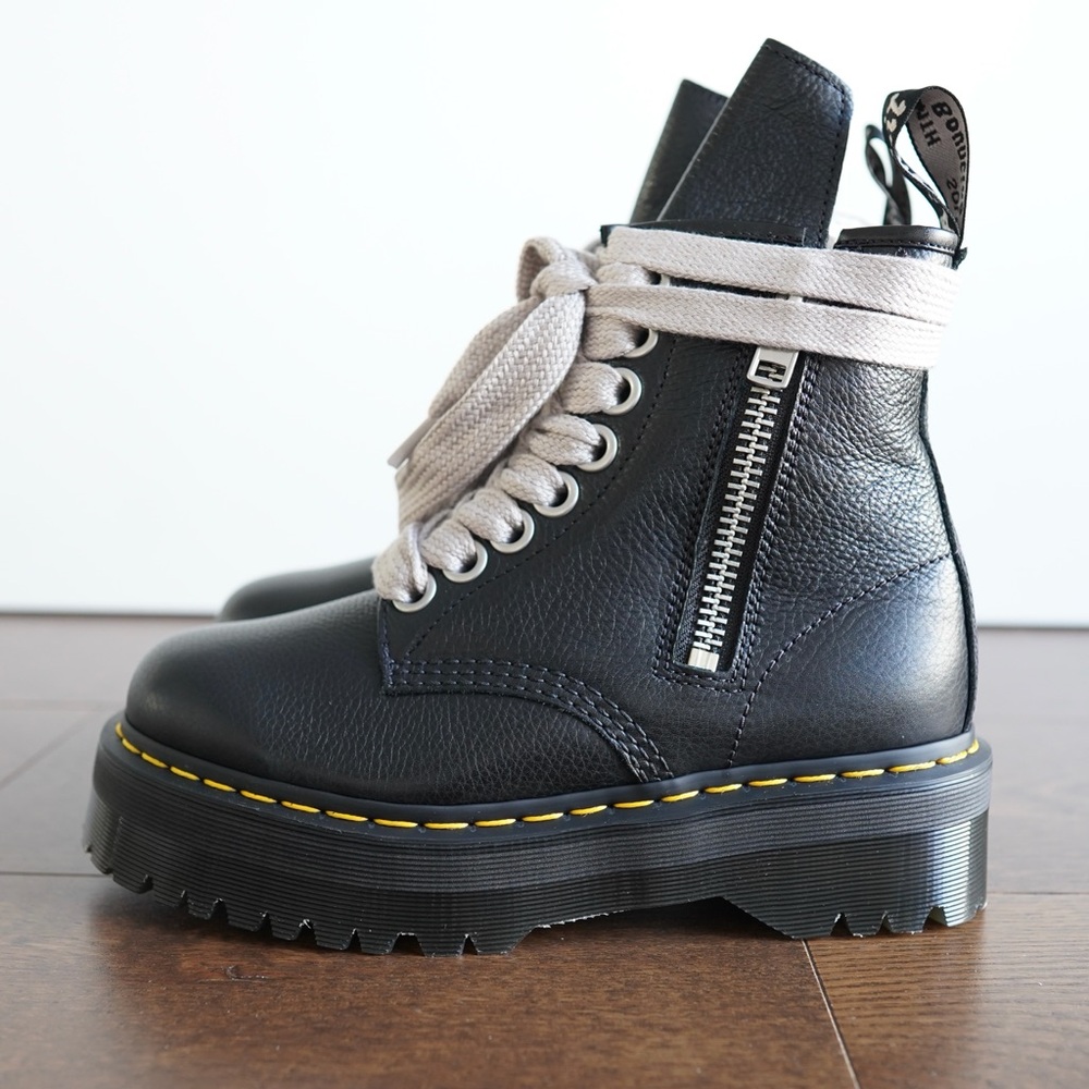 Dr. Martens x Rick Owens DRKSHDW 1460 Quad Jumbo Lace Boots - Picture 2 of 12
